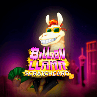 Billion Llama Scratchcard game cover
